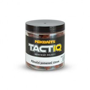 MIKBAITS TactiQ měkčené pelety 250ml Půlnoční pomeranč 10mm